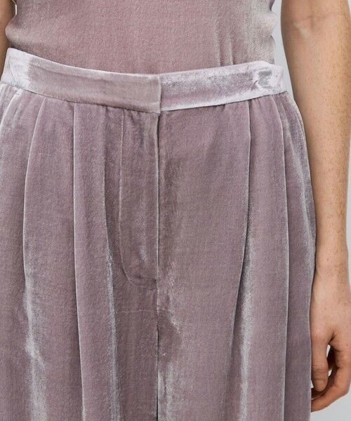 TOMORROWLAND / トゥモローランド その他パンツ | レーヨンシルクベルベットリラックスショーツ | 詳細5