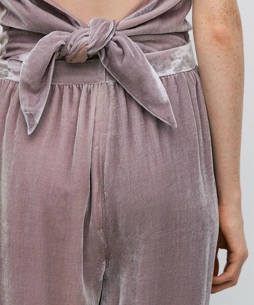 TOMORROWLAND / トゥモローランド その他パンツ | レーヨンシルクベルベットリラックスショーツ | 詳細6