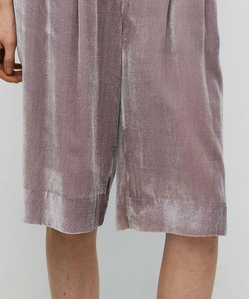 TOMORROWLAND / トゥモローランド その他パンツ | レーヨンシルクベルベットリラックスショーツ | 詳細8