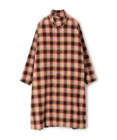 TOMORROWLAND / トゥモローランド その他 | CABaN モヘヤシャギーチェック スタンドカラーコート