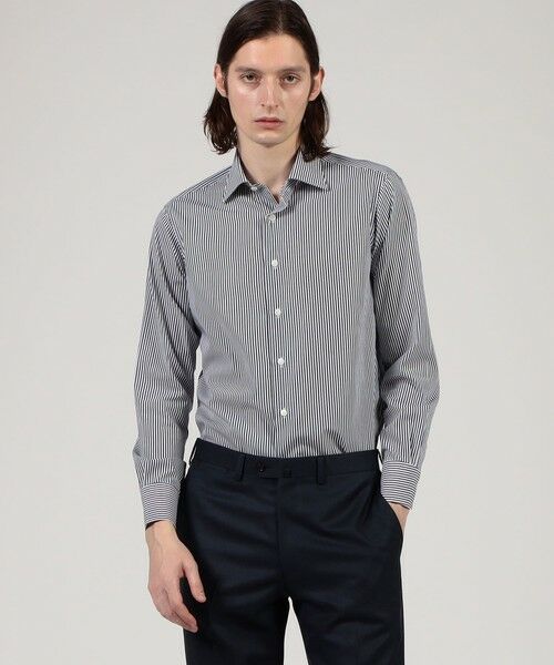 TOMORROWLAND / トゥモローランド シャツ・ブラウス | 200/2 コットンツイル ワイドスプレッドカラー ドレスシャツ | 詳細1