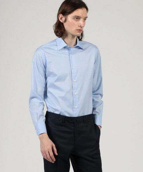 TOMORROWLAND / トゥモローランド シャツ・ブラウス | 120/2スーピマコットンツイル ワイドスプレッドカラー ドレスシャツ | 詳細1