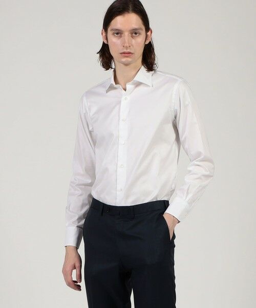 TOMORROWLAND / トゥモローランド シャツ・ブラウス | 120/2スーピマコットンドビー ワイドスプレッドカラー ドレスシャツ | 詳細1