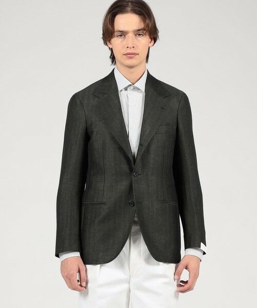 TOMORROWLAND / トゥモローランド テーラードジャケット | 【別注】De Petrillo リネンコットン シングルブレステッド3Bジャケット | 詳細2