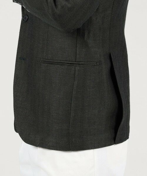 TOMORROWLAND / トゥモローランド テーラードジャケット | 【別注】De Petrillo リネンコットン シングルブレステッド3Bジャケット | 詳細8