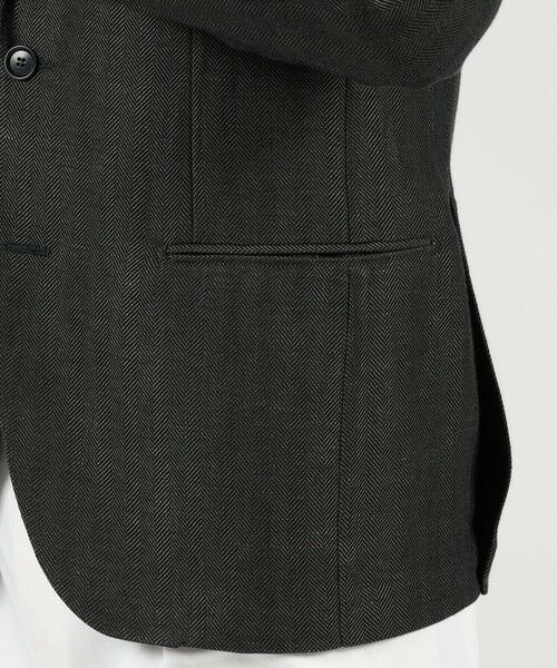 TOMORROWLAND / トゥモローランド テーラードジャケット | 【別注】De Petrillo リネンコットン シングルブレステッド3Bジャケット | 詳細9