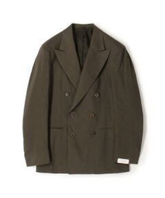 TOMORROWLAND / トゥモローランド テーラードジャケット | 【別注】De Petrillo ストレッチトロピカル ダブルブレステッド6Bジャケット