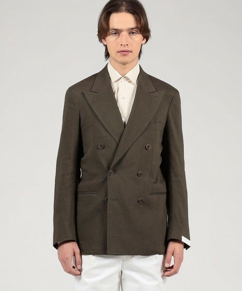 TOMORROWLAND / トゥモローランド テーラードジャケット | 【別注】De Petrillo ストレッチトロピカル ダブルブレステッド6Bジャケット | 詳細2