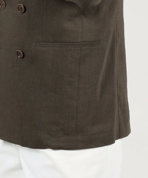 TOMORROWLAND / トゥモローランド テーラードジャケット | 【別注】De Petrillo ストレッチトロピカル ダブルブレステッド6Bジャケット | 詳細8