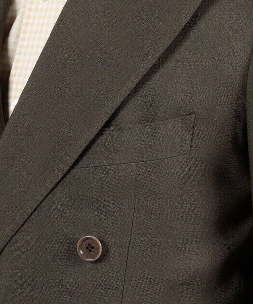 TOMORROWLAND / トゥモローランド テーラードジャケット | 【別注】De Petrillo ストレッチトロピカル ダブルブレステッド6Bジャケット | 詳細9