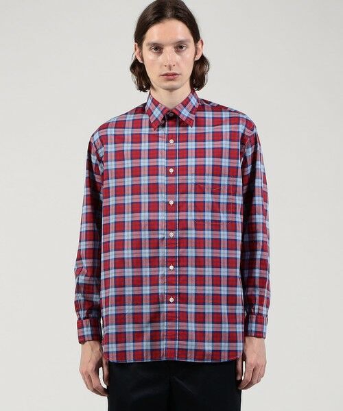 TOMORROWLAND / トゥモローランド シャツ・ブラウス | コットンポプリン チェックシャツ | 詳細2