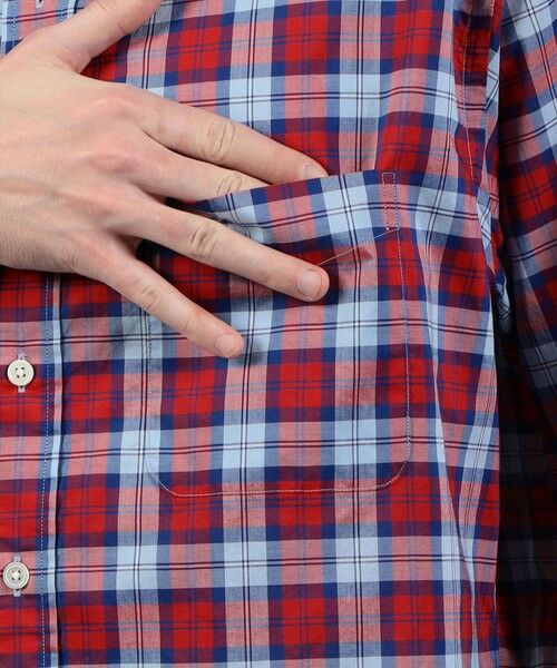 TOMORROWLAND / トゥモローランド シャツ・ブラウス | コットンポプリン チェックシャツ | 詳細8