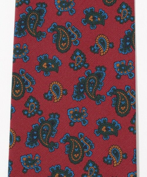 TOMORROWLAND / トゥモローランド ネクタイ | Atkinsons アイリッシュポプリン ペイズリープリントネクタイ | 詳細3