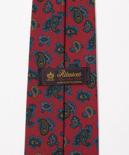 TOMORROWLAND / トゥモローランド ネクタイ | Atkinsons アイリッシュポプリン ペイズリープリントネクタイ | 詳細4