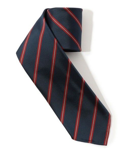 TOMORROWLAND / トゥモローランド ネクタイ | TOMORROWLAND MADE IN ITALY シルク レジメンタルネクタイ | 詳細1