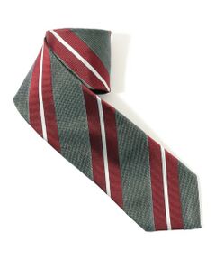 TOMORROWLAND / トゥモローランド ネクタイ | STEFANO BIGI シルク レジメンタルネクタイ