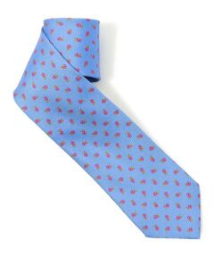 TOMORROWLAND / トゥモローランド ネクタイ | STEFANO BIGI シルクプリント 小紋柄 ネクタイ