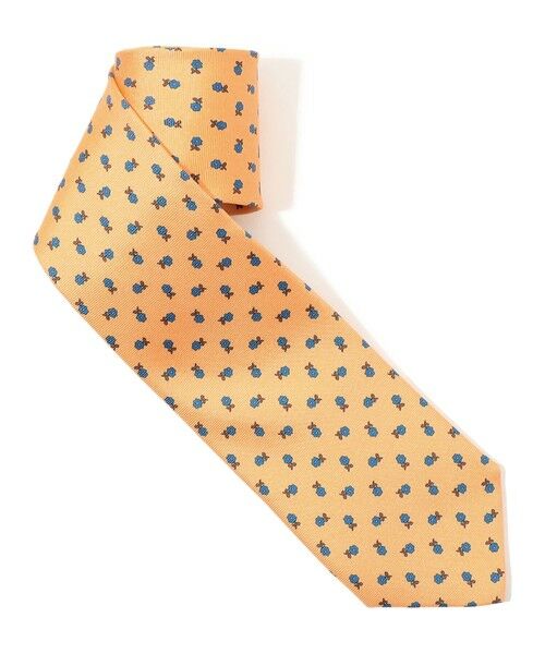 TOMORROWLAND / トゥモローランド ネクタイ | STEFANO BIGI シルクプリント 小紋柄 ネクタイ | 詳細1