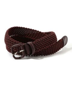 TOMORROWLAND / トゥモローランド ベルト・サスペンダー | Maison Boinet 革巻き メッシュベルト