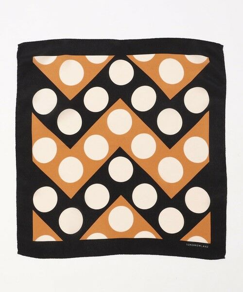 TOMORROWLAND / トゥモローランド バンダナ・スカーフ | TOMORROWLAND MADE IN ITALY ドット シルクポケットチーフ | 詳細5