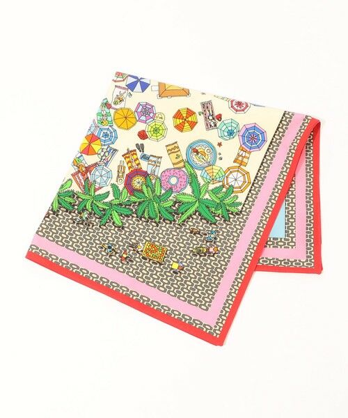 TOMORROWLAND / トゥモローランド ハンカチ | Kinloch コットン プリント ハンカチ | 詳細2