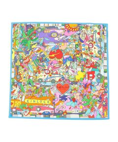 TOMORROWLAND / トゥモローランド ハンカチ | Kinloch コットン プリント ハンカチ