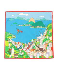 TOMORROWLAND / トゥモローランド ハンカチ | Kinloch コットン プリント ハンカチ