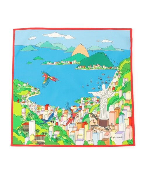 TOMORROWLAND / トゥモローランド ハンカチ | Kinloch コットン プリント ハンカチ | 詳細1
