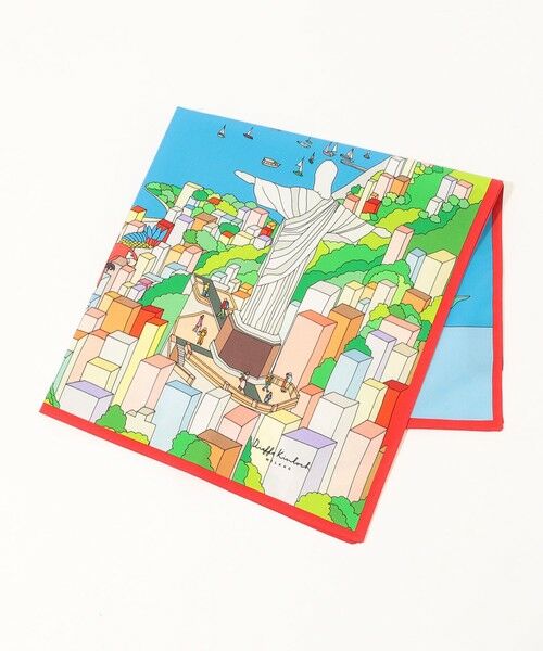 TOMORROWLAND / トゥモローランド ハンカチ | Kinloch コットン プリント ハンカチ | 詳細2