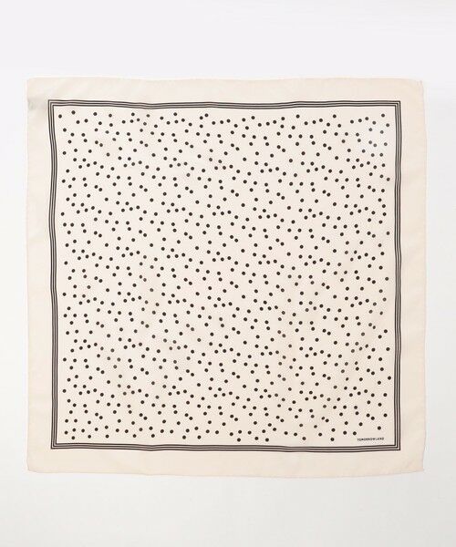 TOMORROWLAND / トゥモローランド バンダナ・スカーフ | TOMORROWLAND MADE IN ITALY ランダムドット シルクスカーフ | 詳細2