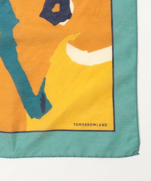 TOMORROWLAND / トゥモローランド バンダナ・スカーフ | TOMORROWLAND MADE IN ITALY コットンシルクスカーフ | 詳細3