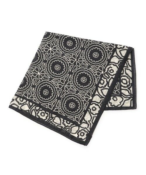 TOMORROWLAND / トゥモローランド バンダナ・スカーフ | TOMORROWLAND MADE IN ITALY コットンシルクスカーフ | 詳細1