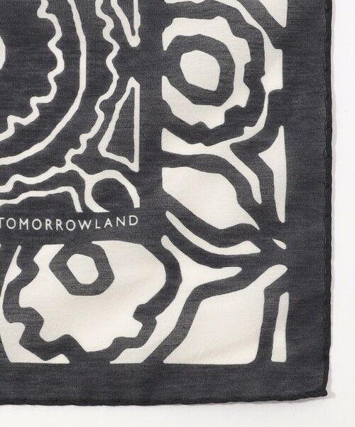 TOMORROWLAND / トゥモローランド バンダナ・スカーフ | TOMORROWLAND MADE IN ITALY コットンシルクスカーフ | 詳細3