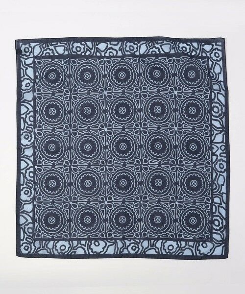 TOMORROWLAND / トゥモローランド バンダナ・スカーフ | TOMORROWLAND MADE IN ITALY コットンシルクスカーフ | 詳細6