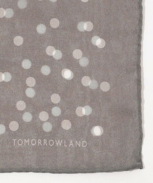TOMORROWLAND / トゥモローランド バンダナ・スカーフ | TOMORROWLAND MADE IN ITALY シルク ランダムドット スカーフ | 詳細3