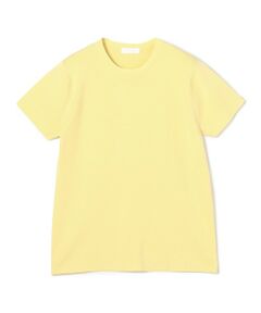 TOMORROWLAND - maiami ニット　イエロー カシミヤシルクリブ クルーネックプルオーバー （ニット