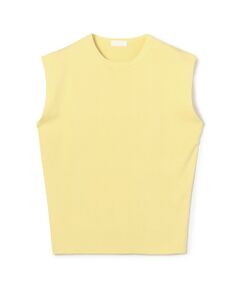 TOMORROWLAND / トゥモローランド ニット・セーター | ハイゲージコットン ノースリーブプルオーバー