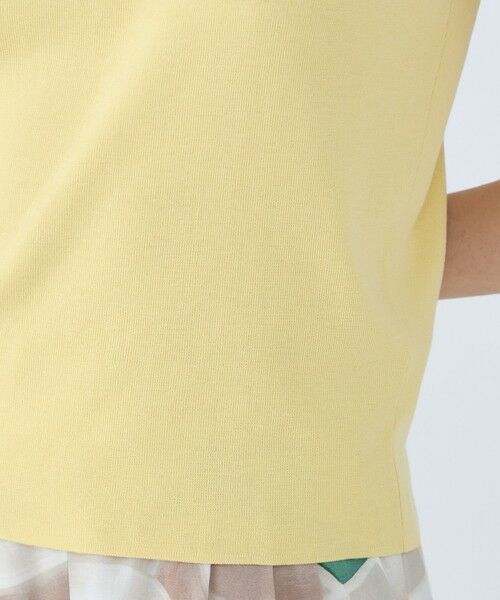 TOMORROWLAND / トゥモローランド ニット・セーター | ハイゲージコットン ノースリーブプルオーバー | 詳細7