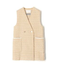 TOMORROWLAND / トゥモローランド ベスト | Coconut セミロングジレ