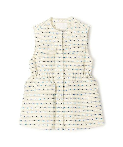 TOMORROWLAND / トゥモローランド ベスト | Blueberry 4ポケットジレ(62 ホワイト系)