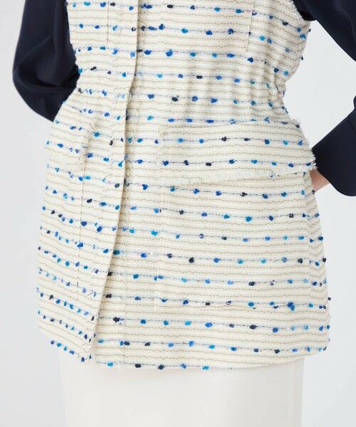 TOMORROWLAND / トゥモローランド ベスト | Blueberry 4ポケットジレ | 詳細10