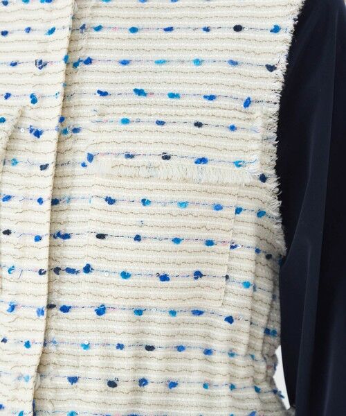 TOMORROWLAND / トゥモローランド ベスト | Blueberry 4ポケットジレ | 詳細8