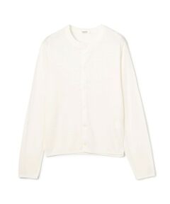 TOMORROWLAND / トゥモローランド カーディガン・ボレロ | プレーンリネン クルーネックカーディガン