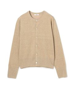 TOMORROWLAND / トゥモローランド カーディガン・ボレロ | プレーンリネン クルーネックカーディガン