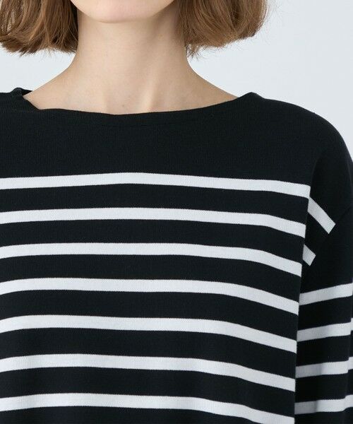 TOMORROWLAND / トゥモローランド Tシャツ | パネルボーダー オーバーサイズドプルオーバー | 詳細6