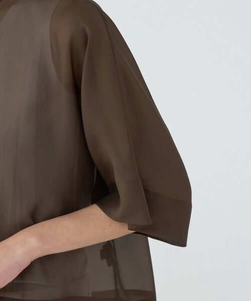TOMORROWLAND - casane  シースルーカットソー長袖 美品 TOMORROWLAND - casane シースルーカットソー長袖 美品の通販 by
