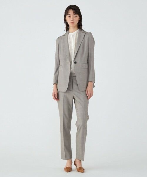 TOMORROWLAND / トゥモローランド スラックス・ドレスパンツ | シャイニーシャーク ペンシルパンツ | 詳細1