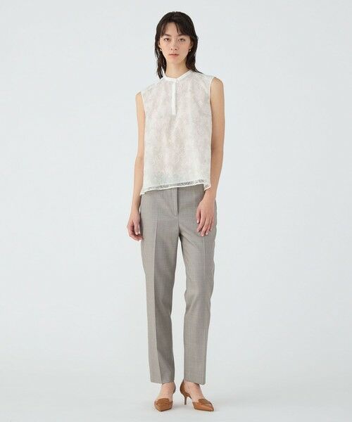 TOMORROWLAND / トゥモローランド スラックス・ドレスパンツ | シャイニーシャーク ペンシルパンツ | 詳細2