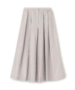 TOMORROWLAND / トゥモローランド ロング・マキシ丈スカート | ハートプリント タックスイングスカート