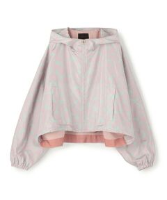 TOMORROWLAND / トゥモローランド ブルゾン | ハートプリント フーデットブルゾン